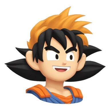 Son goku amoureux sticker