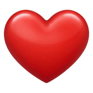 coeur rouge sticker