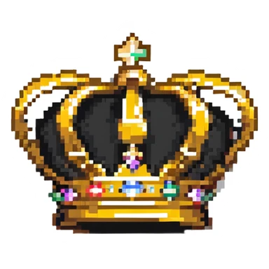 Crown with MOD text, moderator icon sticker