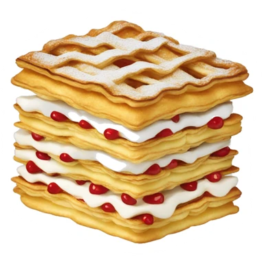 mille feuilles sticker