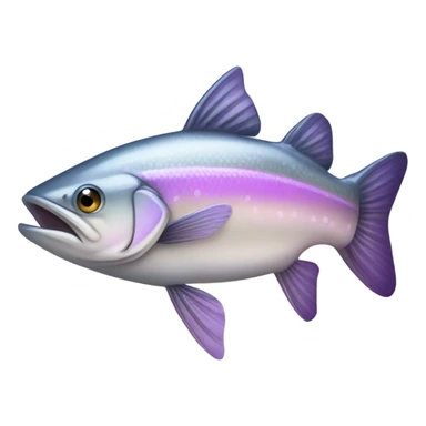 Steelhead fish sticker