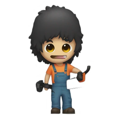 Pochita chainsaw man sticker