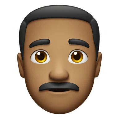 raising eyebrow nervously sticker