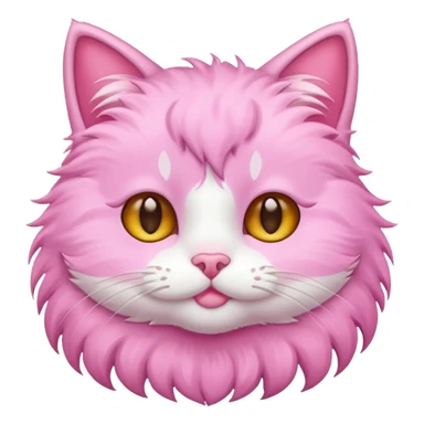 Cute Cat pink sticker