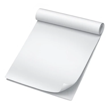 papel de forma mas recta  sticker