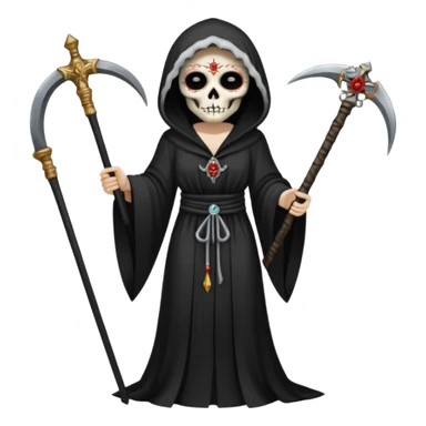 Santa muerte sticker