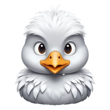 Ugly duckling sticker