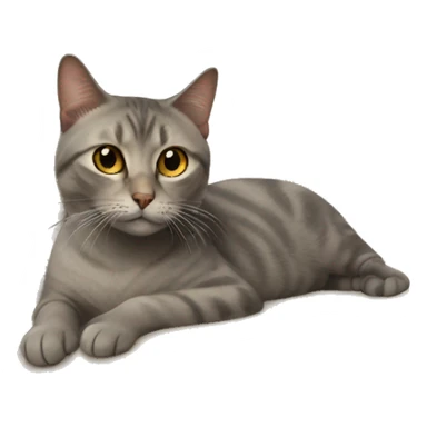 cat on the sofa sticker