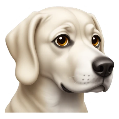 PERRO LENGUA FUERA sticker