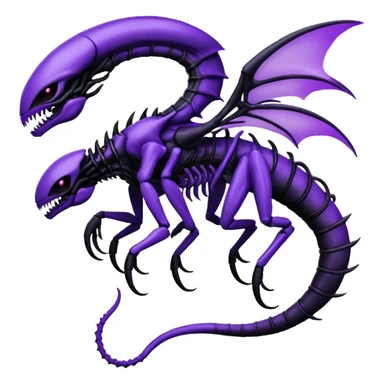 Abstract Venom-Xenomorph-Genesect-Lunala-ET-hybrid-fantasy-creature sticker