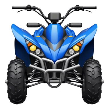 atv quad banshee front sticker