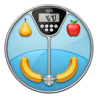 scale going down fat loss sticker