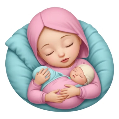 only new born baby gỉrl sticker