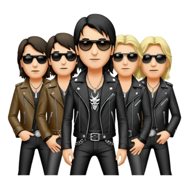 Scorpions rock band sticker