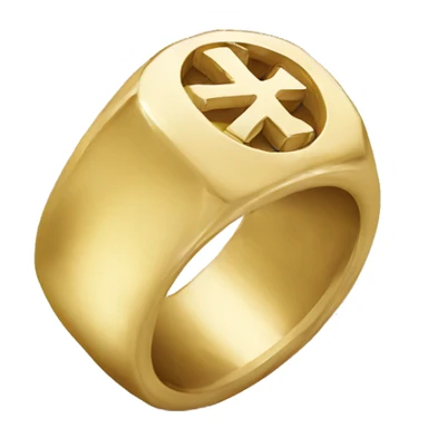 gold oura ring sticker