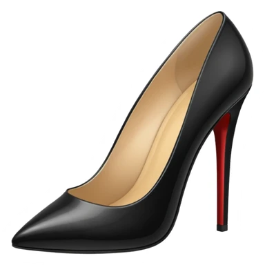 black high heels sticker