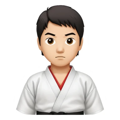 Karate kid sticker