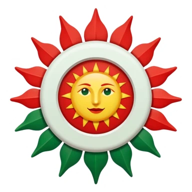 Kürdistan bayrağı sticker