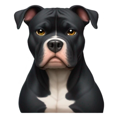 black american bully with blunt sticker