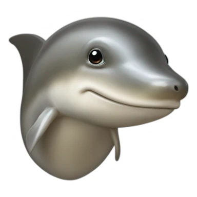 Dauphin réaliste sticker