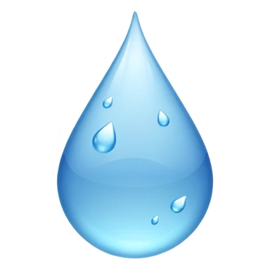 gota de agua sticker