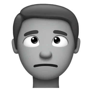 Crossed arms with a frown face sticker