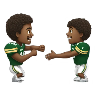 college rivalry sticker