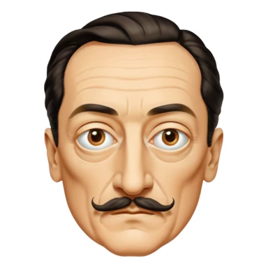 salvador dali sticker