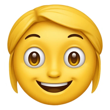 Fake emoji sticker