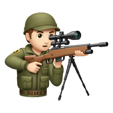 Sniper aim sticker