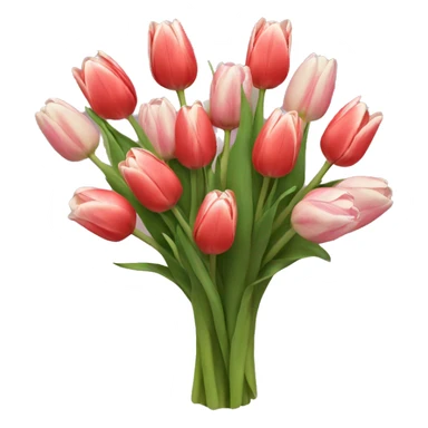 Tulip bouquet  sticker