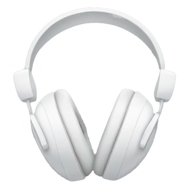 all white headphones with bows sticker