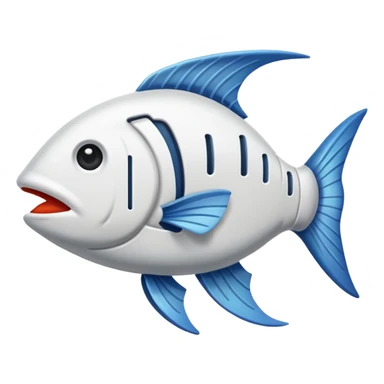ios fishbone emoji  sticker