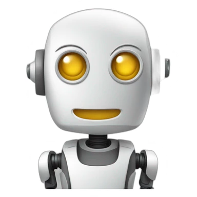 happy blog robot sticker