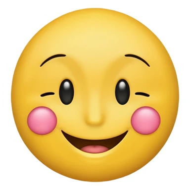 Emoji, smiley face with 1 eye closed sticker