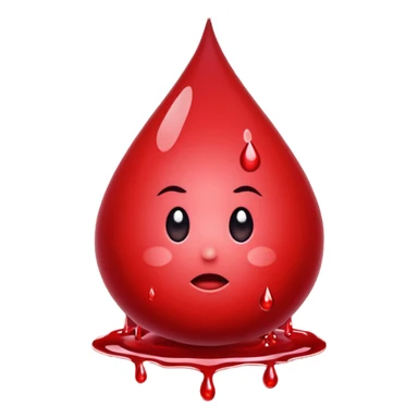 alot of blood drop sticker