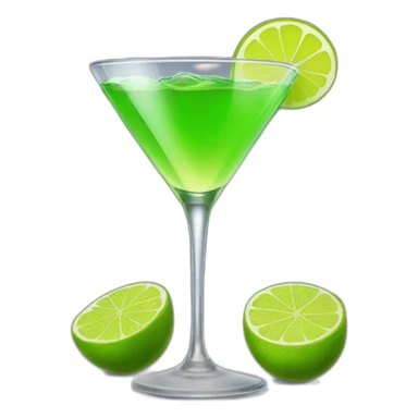 cocktail chartreuse verte sticker