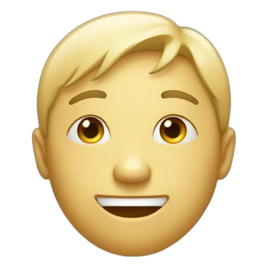 smiling tear salute face sticker