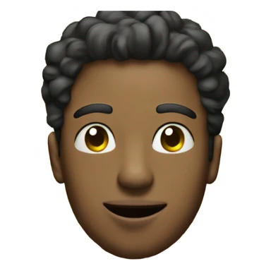 A guy with heart eyes tongue out and flowers  sticker