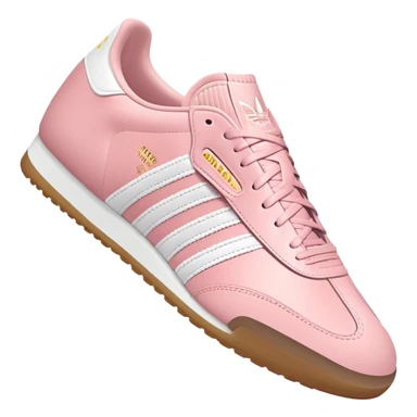 Light pink adidas samba sticker