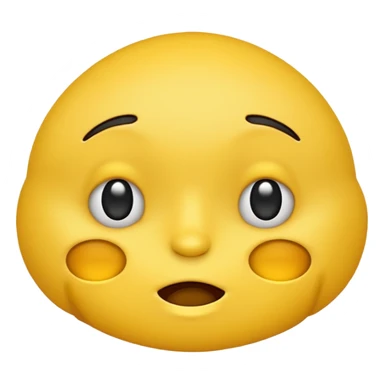 Yellow emoji tired with black eye bags under eyes sticker
