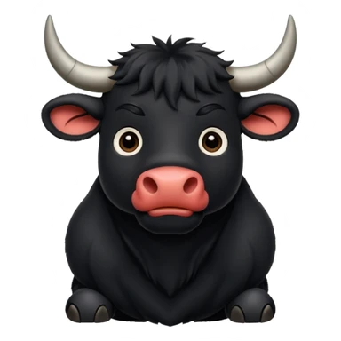 Ferdinand (black) from the Ferdinand disney movie sticker