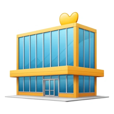 Card Market shop building sticker