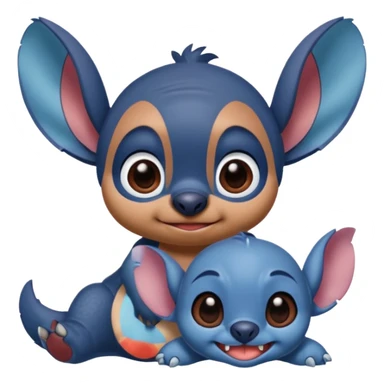 Lilo and stitch make stitch cute cuter make it look relaistic sticker