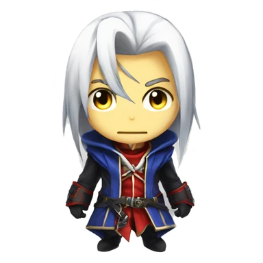 make azrael from blazblue  sticker