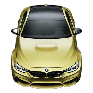 car bmw m4 sticker