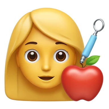 ai assistant health flat sticker