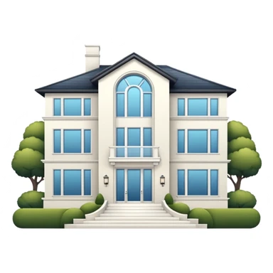 luxury mansion sticker