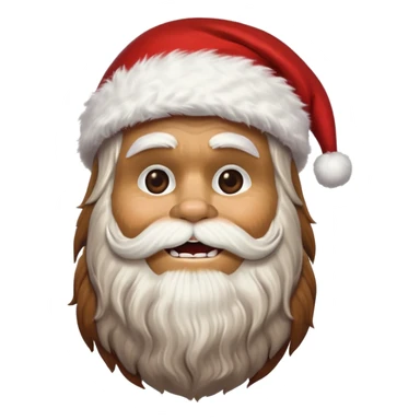 chewbacca santa sticker
