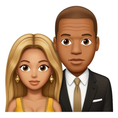Beyonce and jay-z sticker